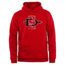 San Diego State Aztecs Big & Tall Classic Primary Pullover Hoodie - Red