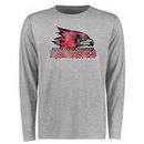 S.E. Missouri State Redhawks Big & Tall Classic Primary Long Sleeve T-Shirt - Ash
