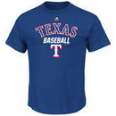 Texas Rangers Majestic All of Destiny T-Shirt - Royal