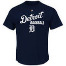 Detroit Tigers Majestic All of Destiny T-Shirt - Navy