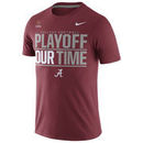 Alabama Crimson Tide Nike 2016 College Football Playoff Bound Our Time T-Shirt - Crimson