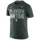 Michigan State Spartans Nike 2016 College Football Playoff Bound Our Time T-Shirt - Green