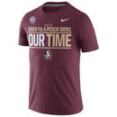 Florida State Seminoles Nike 2015 Peach Bowl Bound Our Time T-Shirt - Garnet