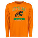 Florida A & M Rattlers Campus Icon Long Sleeve T-Shirt - Orange
