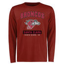 Santa Clara Broncos Campus Icon Long Sleeve T-Shirt - Cardinal