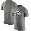 Green Bay Packers Nike Essential Logo T-Shirt - Charcoal