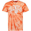 Clemson Tigers Tie Dye Arch T-Shirt - Orange