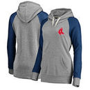 Boston Red Sox Women's Timeless Lounge Fashion Pullover Hoodie - Gray