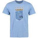 Kansas City Royals Majestic Threads 2015 World Series Champs Roster Tri-Blend T-Shirt - Light Blue