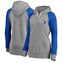 Texas Rangers Women's Timeless Lounge Fashion Pullover Hoodie - Gray