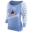 St. Louis Cardinals Nike Women's Cooperstown Collection Gym Vintage Sweatshirt - Light Blue