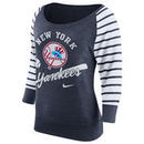 New York Yankees Nike Women's Cooperstown Collection Gym Vintage Sweatshirt - Navy