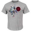 Anthony Rizzo Chicago Cubs Majestic The Bigger Prize Player T-Shirt - Gray