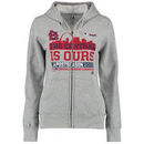 St. Louis Cardinals Majestic Women's Division Championship Is Ours Full-Zip Hoodie - Gray