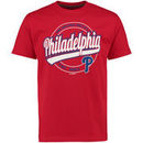 Philadelphia Phillies New Era Retro City T-Shirt - Red -
