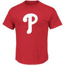 Philadelphia Phillies Majestic Big & Tall Official Big Logo T-Shirt - Red