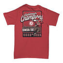 Alabama Crimson Tide College Football Playoff 2015 National Champions Comfort Colors T-Shirt - Crimson