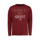 Texas State Bobcats Youth Can't Be Beat Long Sleeve T-Shirt - Maroon