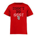 St. Johns Red Storm Can't Be Beat T-Shirt - Red
