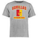 Pittsburg State Gorillas Big & Tall Campus Icon T-Shirt - Ash