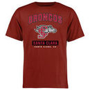 Santa Clara Broncos Big & Tall Campus Icon T-Shirt - Scarlet