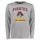 East Carolina Pirates Big & Tall Campus Icon Long Sleeve T-Shirt - Ash