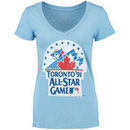 Toronto Blue Jays Women's Coop All-Star Tri-Blend T-Shirt - Light Blue