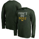 William & Mary Tribe Youth Can't Be Beat Long Sleeve T-Shirt - Green