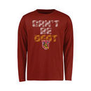 Tuskegee Golden Tigers Youth Can't Be Beat Long Sleeve T-Shirt - Cardinal