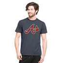 Atlanta Braves '47 Forward High Point T-Shirt - Navy