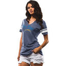 San Diego Chargers Majestic Women's Game Tradition T-Shirt - Navy