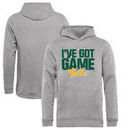 William & Mary Tribe Youth Got Game Pullover Hoodie - Ash