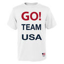 Youth Go Team USA T-Shirt - White