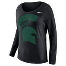 Michigan State Spartans Nike Women's Tailgate Long Sleeve T-Shirt - Black