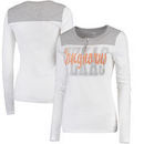 Texas Longhorns Women's Torrey Long Sleeve Henley T-Shirt - White