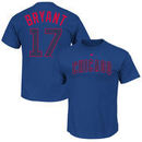 Kris Bryant Chicago Cubs Majestic Stars & Stripes Name and Number T-Shirt - Royal