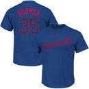 Eric Hosmer Kansas City Royals Majestic Stars & Stripes Name and Number T-Shirt - Royal