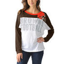 Cleveland Browns Women's Ralph Long Sleeve T-Shirt - Brown