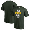 Green Bay Packers NFL Pro Line Big & Tall Mantra T-Shirt - Green