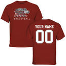 Santa Clara Broncos Personalized Basketball T-Shirt - Cardinal