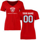 Radford Highlanders Women's Personalized Basketball T-Shirt - Red
