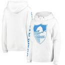 San Diego Chargers Junk Food Women's Sunday Funnel Neck Pullover Hoodie - White