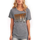 Cleveland Browns Junk Food Women's Touchdown Tri-Blend T-Shirt - Heathered Gray