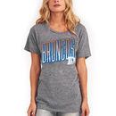 Denver Broncos Junk Food Women's Touchdown Tri-Blend T-Shirt - Heathered Gray