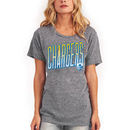 Los Angeles Chargers Junk Food Women's Touchdown Tri-Blend T-Shirt - Heathered Gray