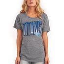 Tennessee Titans Junk Food Women's Touchdown Tri-Blend T-Shirt - Heathered Gray