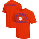 Clemson Tigers Colosseum Big & Tall Haze T-Shirt - Orange