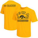 Iowa Hawkeyes Colosseum Big & Tall Haze T-Shirt - Gold