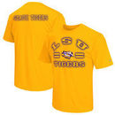 LSU Tigers Colosseum Big & Tall Haze T-Shirt - Gold