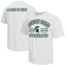 Michigan State Spartans Colosseum Big & Tall Haze T-Shirt - White